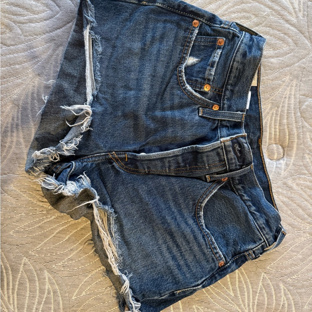 Levi's Blue Jean Shorts for Women